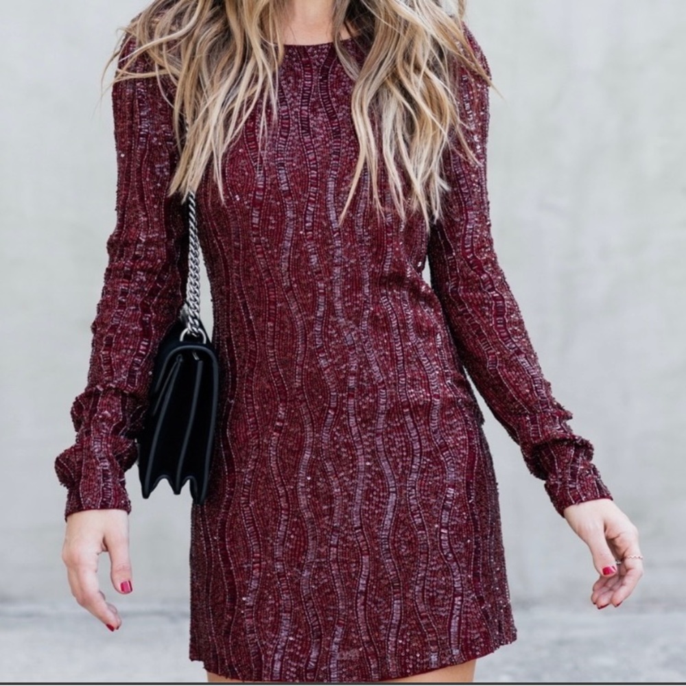 Willow and clay beaded dress